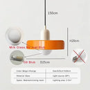 Ljojo Macaron Glass Hanging Chandelier for Living Room, Bedroom, Restaurant, Bar