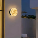 Ljojo Marble Round Led Wall Lamp: Minimalist Nordic Design for Modern Living Room