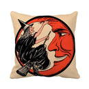 Halloween Cartoon Pumpkin Bat Ghost Pillowcase for Ljojo Home Decoration
