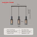Industrial Pendant Light Retro Multihead Cement Hanging Fixture for Living Room, Bedroom, and Dining Room by Ljojo