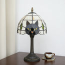 Black Cat Table Lamp for Bedroom Nightstand Decor by Ljojo - Cute Animal Nursery Bedside Lamp
