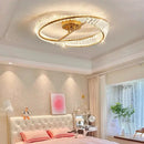 Ljojo Luxury Crystal LED Chandelier Ceiling Lamp for Modern Living Room