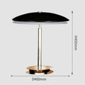 Ljojo Metal Table Lamp: Modern Mushroom Desk Light for Bedroom deco