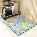 Floral Pattern Kitchen Coasters Set by Ljojo