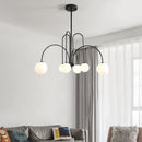 Ljojo Magic Beans Glass Chandelier - LED Pendant Light for Home Décor