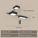 Nordic Minimalist LED Ceiling Light Modern Simple Living Room Dining Bedroom Lamp Ljojo