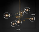 Luxury LED Pendant Lights Glass Bubble Hanging Lamps - Nordic Design Home Decor Ljojo