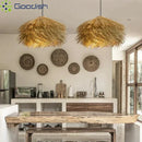 Hand-woven Bamboo Pendant Lights Chandelier for Home Decor by Ljojo