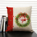 Ljojo Merry Christmas 45x45CM Cushion Cover for Home Decor