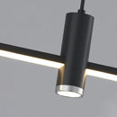 Ljojo LED Strip Pendant Lamp for Kitchen, Dining Room, Bedroom - Home Decor Chandelier