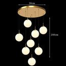 Ljojo LED Pendant Chandeliers for Modern Living and Dining Rooms