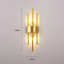 LED Crystal Wall Lamp Light: Luxury Modern Nordic Sconces for Home Decor by Ljojo