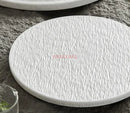Ljojo 10" Stone Grain Ceramic Steak & Sushi Plate