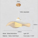 Nordic Cream Fabric Pendant Lights For Dining Room Chandeliers Ljojo