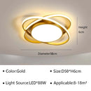 Minimalist Ring LED Ceiling Lamp for Bedroom | Modern Indoor Lighting Fixture by Ljojo