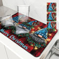 Christmas Pygmy Berry Drying Mat - Ljojo Absorbent Non-Slip Kitchen Counter Mat