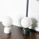 Ljojo Marble Glass Table Lamp - Nordic Modern Green Living Room Bedroom Study Lamp