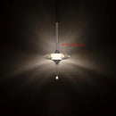 Ljojo Meteor Water Droplet Crystal Chandelier LED Hanging Lamps for High House Staircase