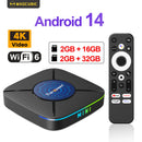 Ljojo™ K8 Android TV Box RK3518 Quad Core 4K Video BT5.0 Voice Assistant Wifi6