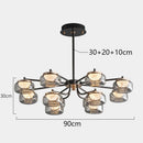 Ljojo LED Pendant Chandelier for Living Room Bedroom Dining Room Decor
