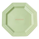 Ljojo 11-Inch Ceramic Plate Breakfast Plate Cream Wind Dessert Pastry Plate
