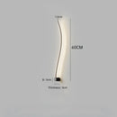 Aluminum Strip Wall Lamp Modern Light Luxury Living Room Nordic Design Bedroom Ljojo