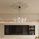 Modern Bubble Glass Chandelier Pendant Lamp for Living Room by Ljojo