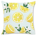 Ljojo Lemon Fruit Series Cushion Cover 45x45cm Home Decorative Pillowcase