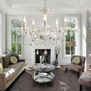 European Crystal Chandelier For White Living Room Bedroom Pendant Lights Lighting Ljojo