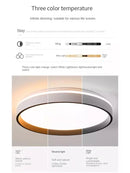 Ljojo 48w Round LED Ceiling Light with Remote Control