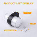 Ljojo LED Wall Light: Waterproof Outdoor Garden Lamp for Home, Christmas, Courtyard