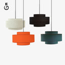 Japanese Style Fabric LED Pendant Light for Living Room by Ljojo