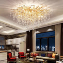 Ljojo Luxury Crystal Ceiling Chandelier: Modern Living Room Dining Bedroom Pendant Light