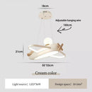 LED Hanging Airplanes Chandelier for Children's Rooms by Ljojo