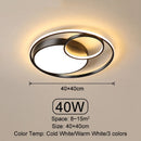 Ljojo LED Ceiling Light: Modern Dimmable Indoor Lighting for Living Room, Bedroom, Dining Room