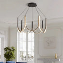Ljojo LED Chandeliers: Modern Pendant Lights for Living and Dining Room