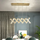 Ljojo Luxury Crystal Chandelier Pendant Light for Living and Dining Room