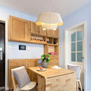 Cream Fabric Chandelier For Bedroom: Romantic Nordic Lighting by Ljojo