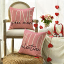 Ljojo Love Leaf Pattern Pillowcase: Sweet & Romantic Home Decor