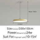Modern Chandeliers Flat Pendant Lamp For Living Room Kitchen Dining Office by Ljojo