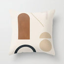 Ljojo Mid Century Geometry Abstract Pillow Case for Home Sofa Decor