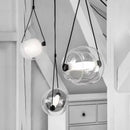 Ljojo Luxury Glass Pendant Chandelier for Bedroom, Restaurant, and Bar