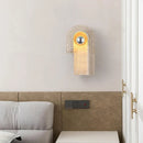 LED Wall Light Real Stone Indoor Bedroom Foyer Bathroom Mirror Novelty Lamp by Ljojo