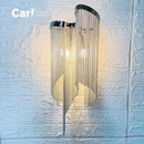Modern Wall Lamp Bedroom Bedside Tassel High-end Light Luxury Study Lamp by Ljojo