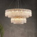 Luxury Crystal Chandelier Light Fixtures for Living Room - Elegant Dining Table Pendant Ceiling Lamp by Ljojo