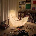 Modern LED Moon-Shaped Floor Lamp Chandelier for Villa Bedroom by Ljojo