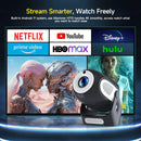 Ljojo™ Magcubic Electric Focus 4K HD Portable Projector with BT5.0
