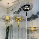 Ljojo Luxury Black Gold Chandelier for Living Dining Kitchen Island