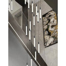 Nordic Minimalist LED Chandelier for Rotating Staircase - Luxury Villa Pendant Light by Ljojo