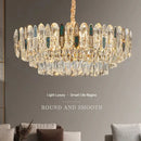 Crystal Shell Villa Luxury Ceiling Light Chandelier - Ljojo